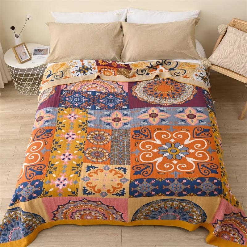 LISM Cotton Gauze Summer Blanket