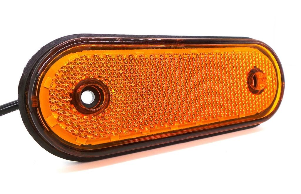 Marker Lamp 20 LED 24V Colors Orange, Off-Road