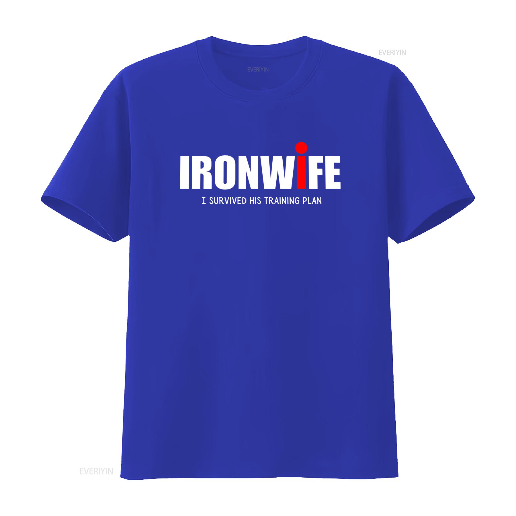 

Футболка Ironwife Підтримка Тріатлону для Тріатлоніста Плавання Велосипед Біг Топ Смішний Тріатлонний Гумор Я Пережив Його План Тренувань вінтажна S