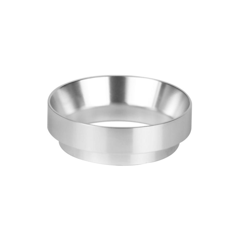 

51mm/58mm Coffee Dosing Ring With Strong Magnetic Lightweight Aluminum Alloy Espresso Dosing Funnel silver51mm