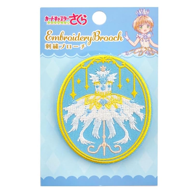 

Tease Factory cardcaptor sakura embroidery brooch clear card CS-5581520CR