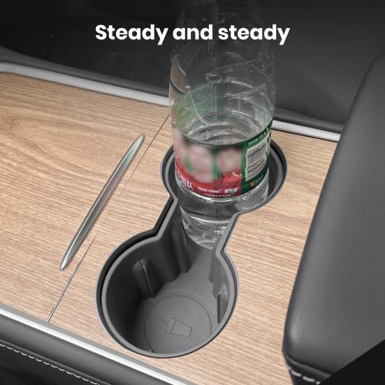 

Yousheng автомобильный держатель для чашки на центральной консоли, вставка, стабильный, устойчивый к встряхиванию, простая установка, безопасный держатель для чашки для Tesla Model 3/Y