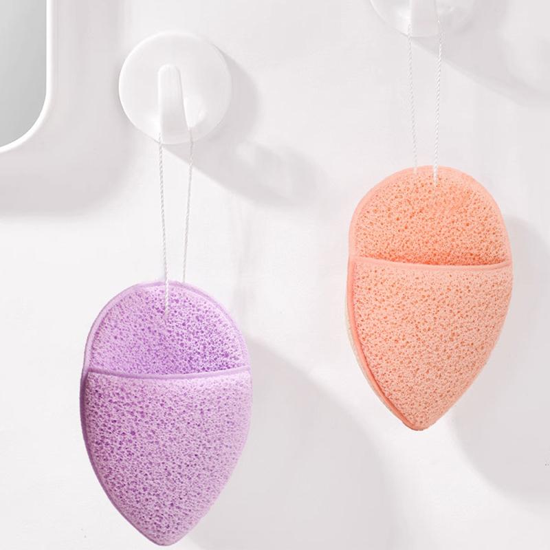 1/5 st Ansiktssvampar Rengöringspuff För Ansiktstvätt Återanvändbara Sminkborttagningsmedel Exfolierande Pads För Daglig Rengöring Hudvårdsverktyg