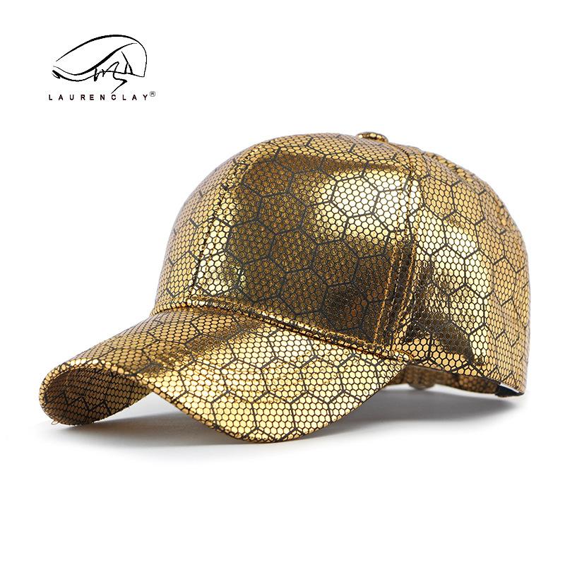 

Новая шляпа мужская весенне-летняя тонкая светоотражающая велосипедная шапка хип-хоп ветрозащитная кепка с жестким верхом женская Adjustable золотой