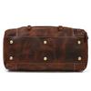 58cm Large Travel Bag 40l Genuine Leather Handbag For Trip Shoulder Bag Dual Use Travel Bag High Capacity With Shoe Compartment