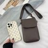 Lychee pattern mini mobile phone bag female messenger bag