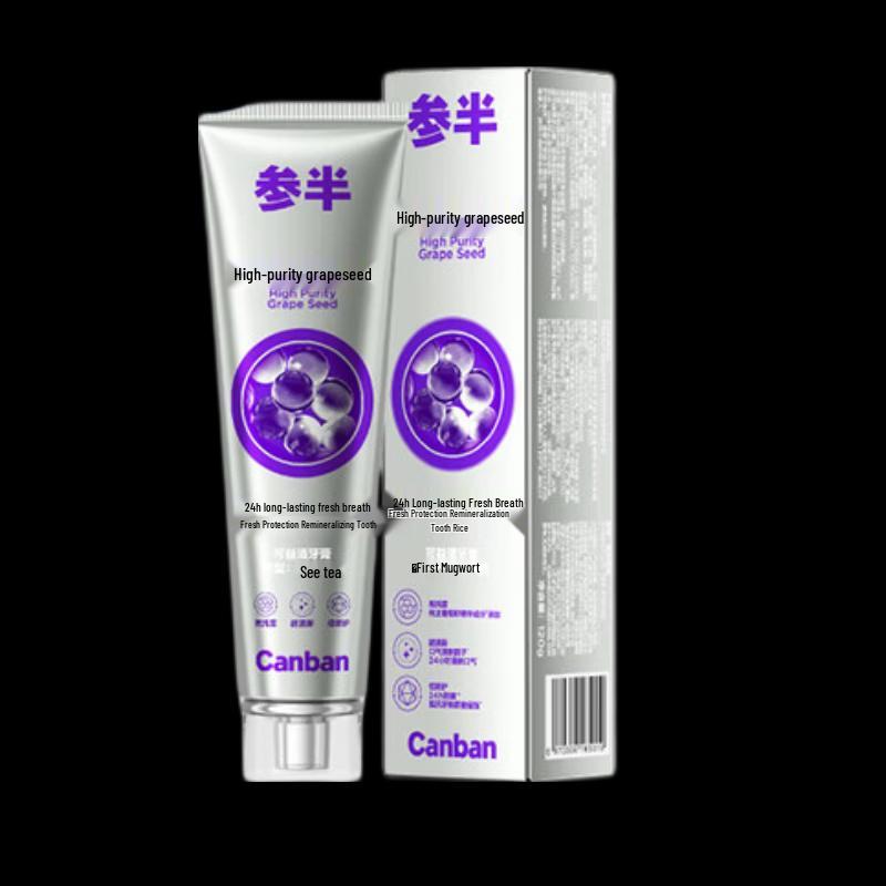 

Cenban Grape Seed Whitening Toothpaste