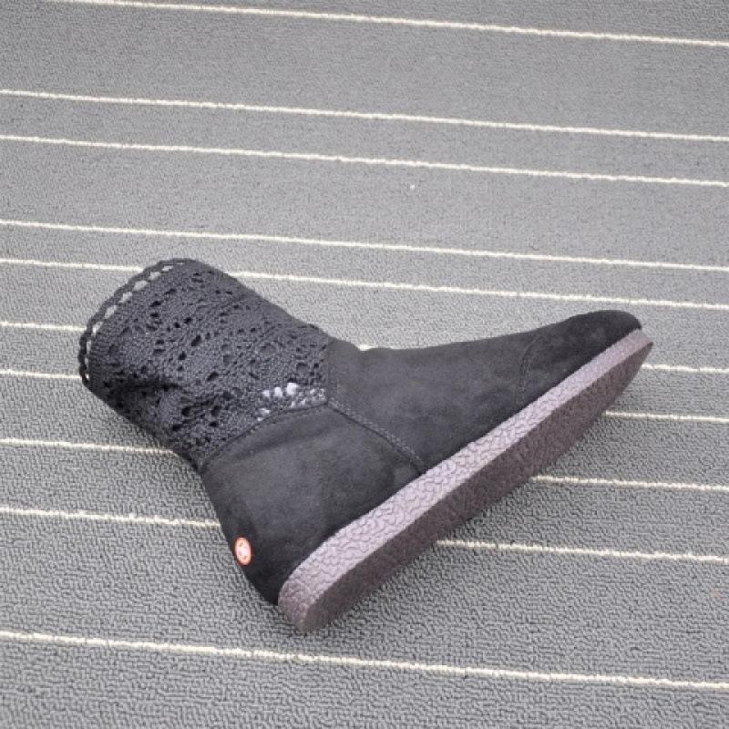 2025 New Autumn Mori Women's Flat-bottomed Martin Boots Women's High-top Retro Short Boots Side Zipper Hollow Tube Women's Boots Tide