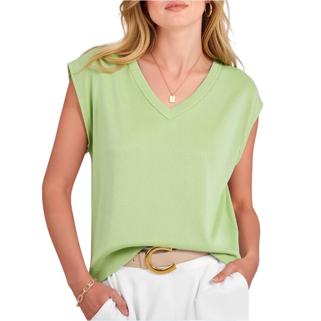 Women's Stretchy V Neck Short Sleeve Slim Fit Casual Basic Top T Shirt Soft Lightweight Fabric Comfortable Everyday Wear