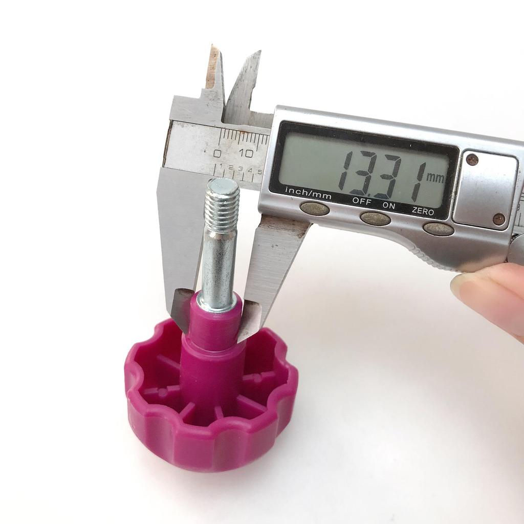 Fan Car M8 Hand-Tightening Bolt with Plastic Knob Handle Screw