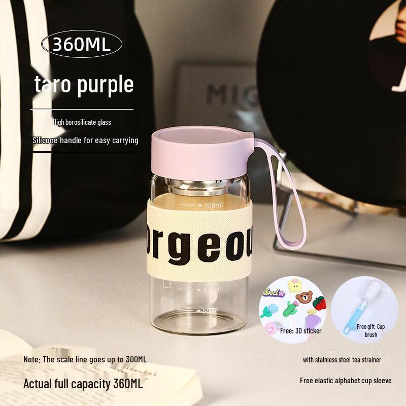 Portable High Borosilicate Glass Measuring Cup