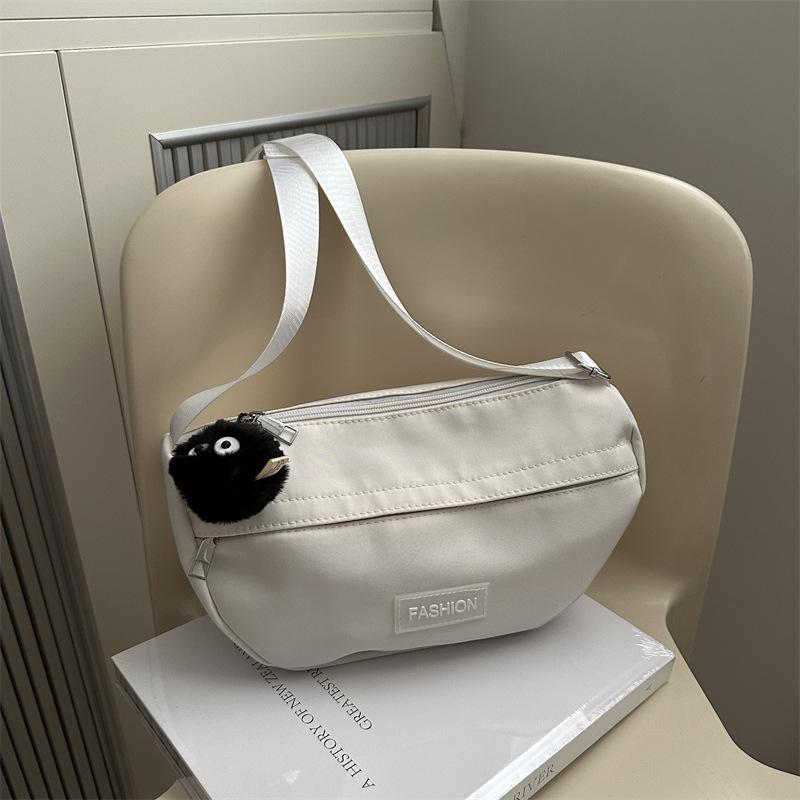 Large Capacity Fashionable Casual Bag Spring New Fashionable One Shoulder Crossbody Bag Korean Style Versatile Dumpling Bag Women's Bag