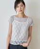 Ibokeuela Sophie Boat-Neck T-Shirt(Gray)