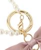 Maison de Fleur Initial Ribbon Pearl Charm for 08000561100 T Women,