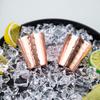 3/4Pcs Mini 60Ml New 100% Copper Cups Pure Solid  Moscow Mule Pure Copper Mugs-Shaped 2Oz Cocktail Cups Beer Milk Mug Drinkware