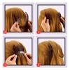 Banana Clip Ponytail Vertical Hair Clip Simple Large Female Hair Volume Hair Accessory High-end Style Handmade Plastic Hair Clip