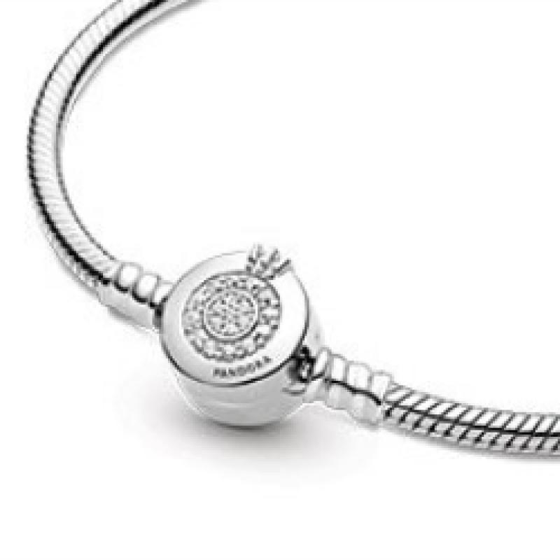 Pandora Sparkling CrOwn O Snake Chain Bracelet  599046c01