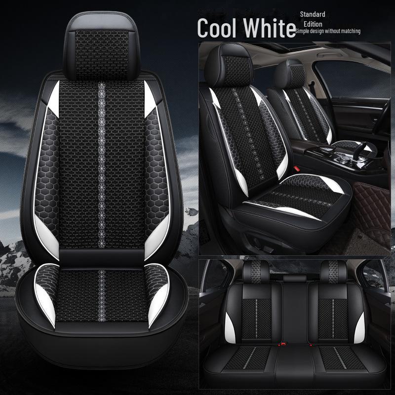 

Подушка на сиденье автомобиля Binyue 2018 года - всесезонный льняной чехол Ice Silk с полным покрытием 1