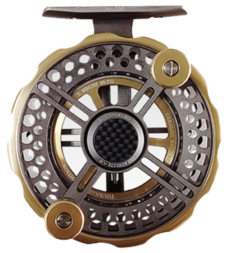 

Kurodai Kobo Kurodaishi THE ATHLETE Hechi (Athlete Hechi) Hechi Reel 90W-TG (Titanium/Gold)