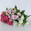 Cross-border Silk Impatiens Fake Flowers for Home, Dining Table, Garden, Fence, or Courtyard Decor.