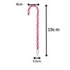 10/20pcs candy cane ballpoint pens,holiday snowman and umbrella design,plastic twist cap,medium point,perfect for holiday gifts