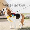 Dog Leash Y-shaped Chest Strap Teddy Bigbear Walking Dog Leash Reflective Breathable Dog Chain Adjustable Pet Chest Back