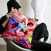 Anime Hhazbin Hhotel Angel Dust Cushion Cover Inches Farmhouse Decor Home Throw Pillow Covers for Couch Decorations