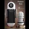 Männlicher Masturbator Becher Stoßender Saugender Vibrator Doppelte Griffe Penis Pumpe Taschentasche App-Steuerung Penis Trainer Sexspielzeug für Männer