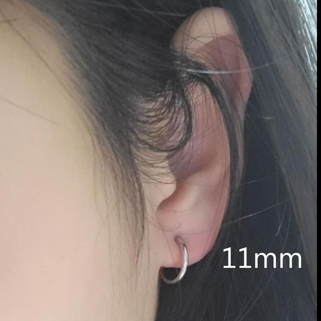 2PC Punk Mens/Womens Stealth Clip On Earrings Without Ear Hole Ear Cuff Spring Clip Fake Ear Ring Hoop Personality Jewelry Gift