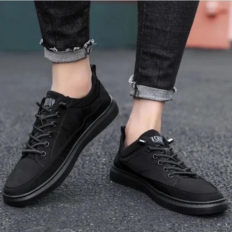 Man Sports Casual Shoes for Men New Comfortable Breathable Men's Sneakers Brand Fashion Lace-up Flat Shoes Zapatillas De Hombre