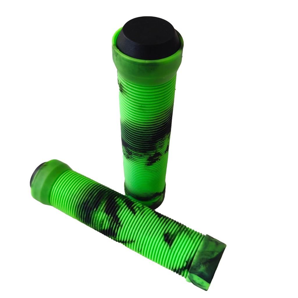 Rutschfeste, stoßdämpfende Mountainbike-Lenkergriffe aus Gummi - Bequemes, weiches, dickes Paar