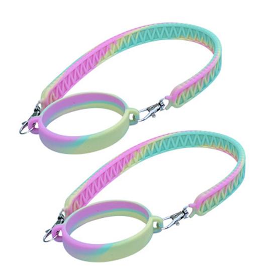 2ks silikonový popruh na láhve na vodu Držák na vodu s dlouhou životností Nastavitelný protiskluzový popruh