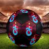 Trabzonspor FC Soccer Ball, Colorful, Suitable for All Ages, Machine-stitched, PVC Material, Competition Grade, Durable and High Bounce