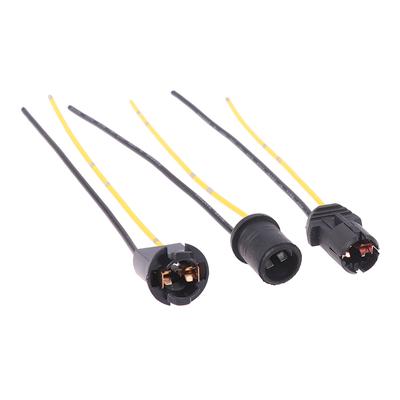 2Pcs T10 T13 T15 Soft Bulb Holder Adapters Cable Led Bulb Connector Socket Wedge Base Light Bulb Plug