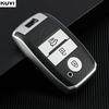 Leather Tpu Car Remote Key Case Cover For Kia Rio Rio5 Sportage Ceed Cerato K3 Kx3 K4 K5 Cerato Sorento Optima Cerato Picanto