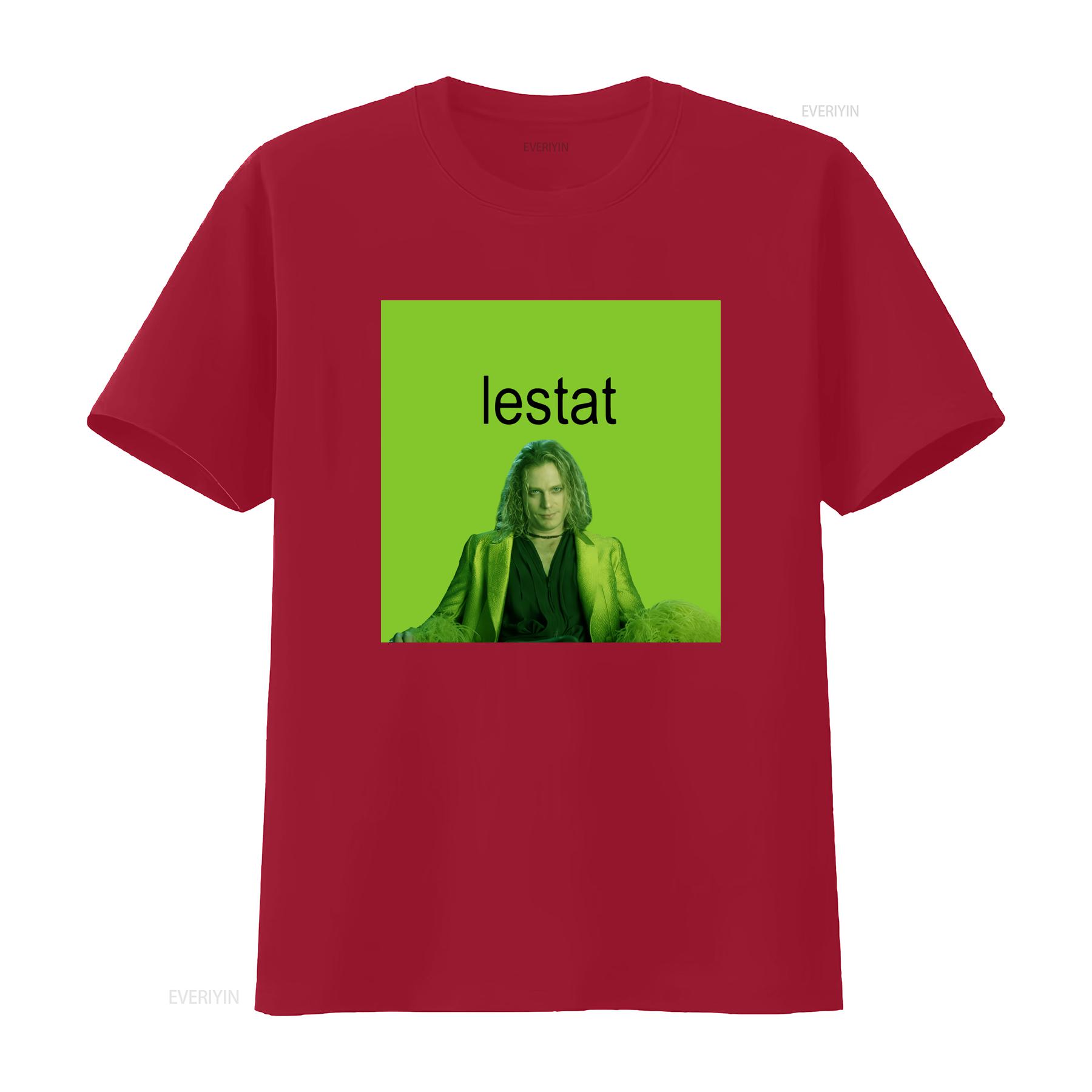 Lestat de Brat Lioncourt Garment Dyed T shirt Interview with the Vampire vintage Washed Breathable designer clothes Stylish S