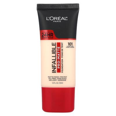 L'Oréal, Infallible Pro Matte Foundation, 101 Classic Ivory, 30 ml (30 ml)