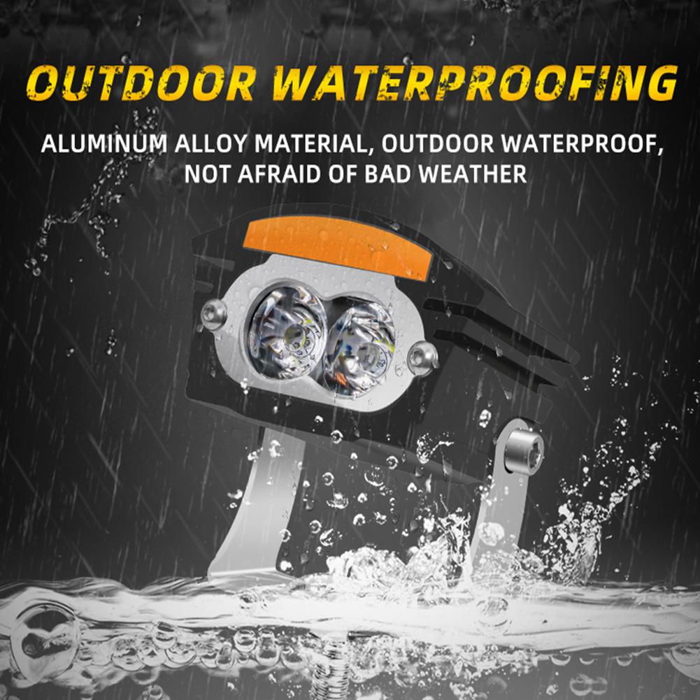 12-80V LED Fog Spot Light High Low Beam Strobe Owl Eye LED Lights Waterproof Motorbike Running Lamp Motorbike Scooter Fog Lamp