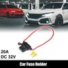 uxcell DC 32V 16 Gauge Car Inline ATC Style Inline Fuse Holder with 20A Fuse 2 Sets