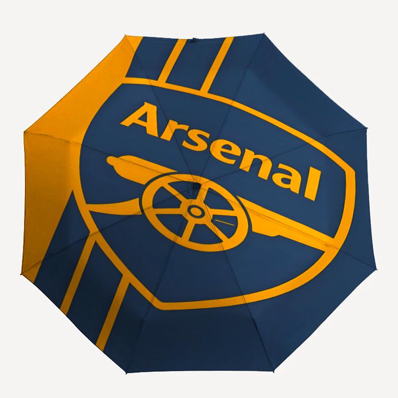 1pc A-Arsenal4 Umbrella, Sun Protection, And UV Shielding. It Has Eight Sturdy Ribs for Outdoor Use And Perfect As a Holiday Gift