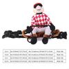 Cats Dog Funny Riding Cosplay Animal Costume Horse Riders Soft Comfortable Costume Accessories Equestrian X3UC