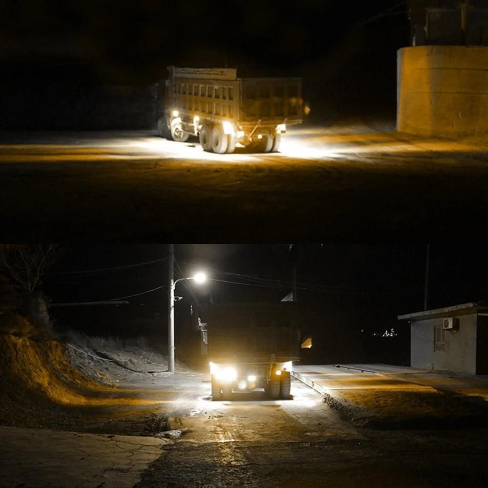 Waterproof 12 LED Stroboscopes Strobe 12-24V Constantly Bright Lights Emergency Flashing Light Side Marker Light Bars