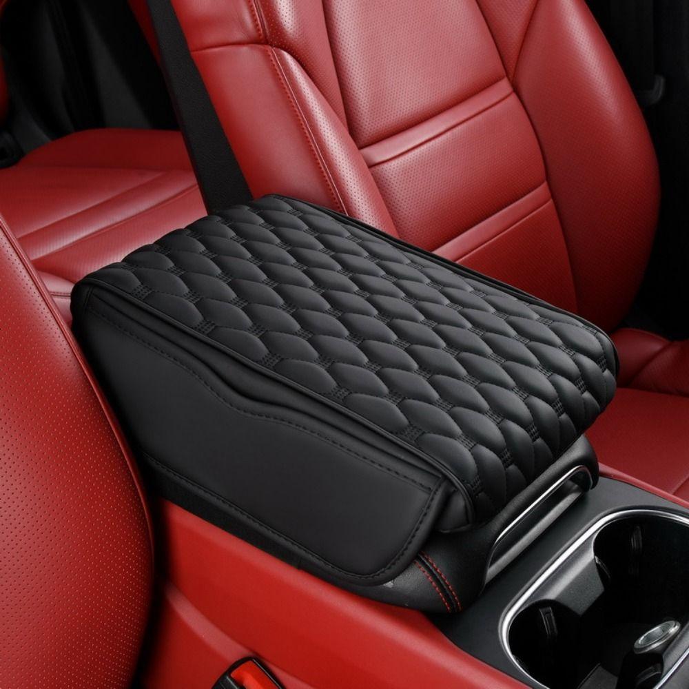 Antifouling Car Armrest Cover Universal Arm Rest Box Protector Mat  Elbow Support