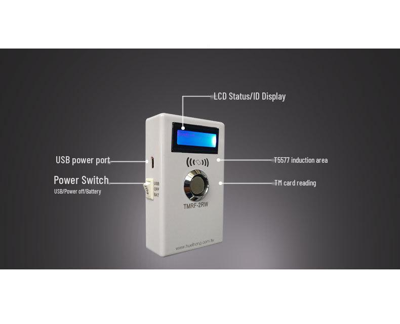 TMRF-2RW Portable Card Reader/Writer - RW1900, T5577ID5200 Copier Reader
