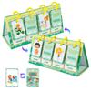 96Pcs Action Cognition Cards Table Model Education Card Thinking Training English Learning Flash Card Kids Educational Toys