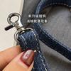 Unique Design Women Shoulder Bag Denim Small Handbags Jeans Female Messenger Bags Phones Sling Bags Bolsa Blue Bao