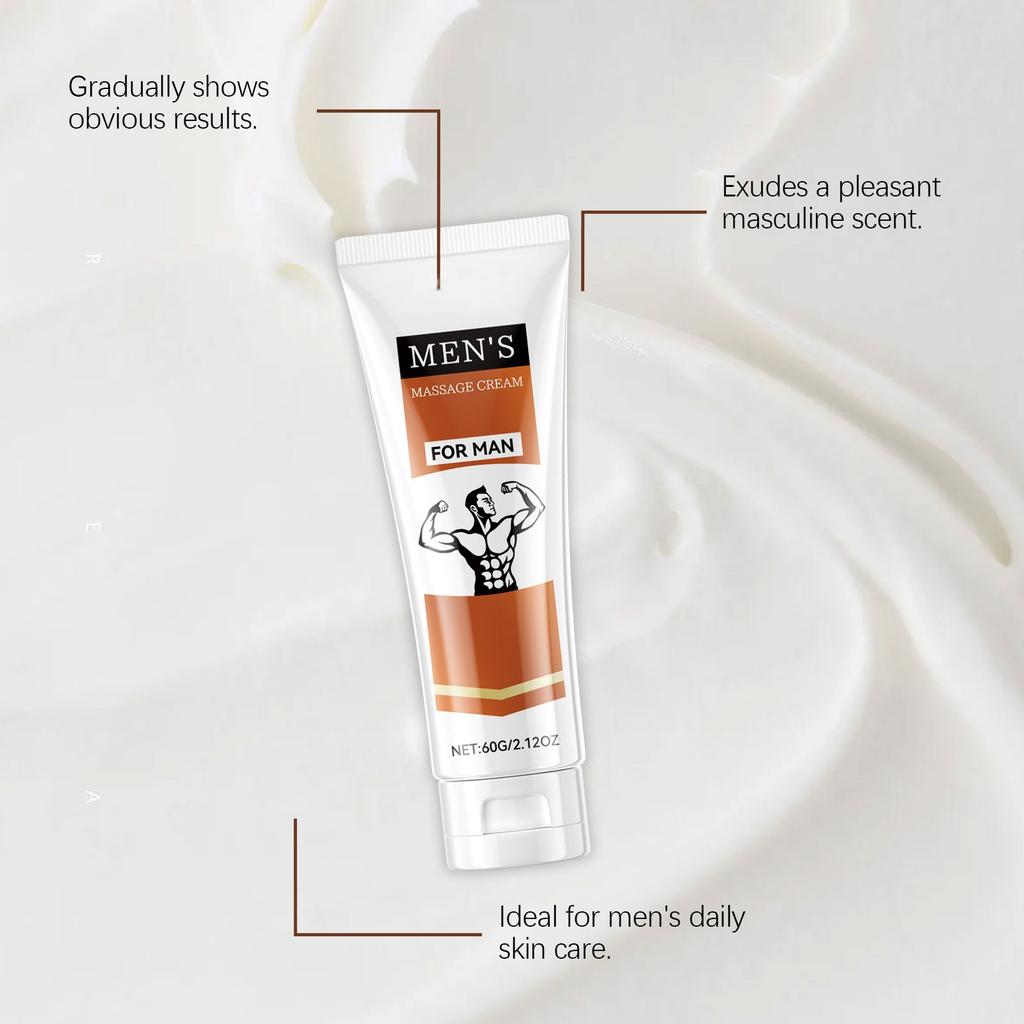 60g Men's Massage Care Cream Deeply Nourishes Long-lasting Moisturizing To Improve Skin Quality
