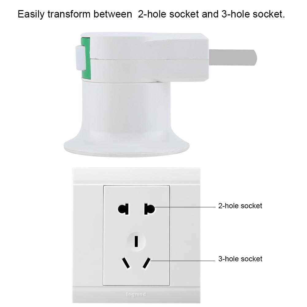 Wall Plug E27 Bulb Lamp Socket Mount Holder Adapter with Control