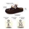 Fashion strap bow half slippers women's summer retro outer wear Muller style casual and comfortable non-slip bag head drag moisture