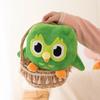 Kawaii Duolingo Groene Uil Knuffel Knuffeldier van Duo de Uil Cartoon Anime Uil Pop Zacht Knuffeldier Kinderen Verjaardagscadeau